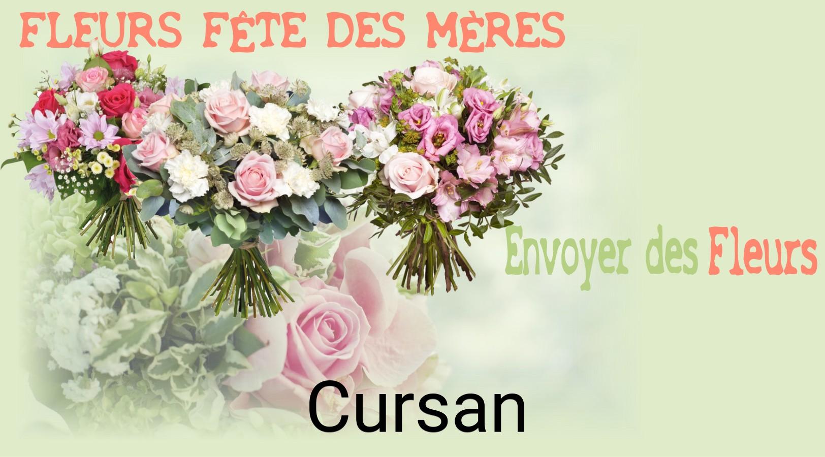 Bouquet de Fête des Mères livré à Cursan